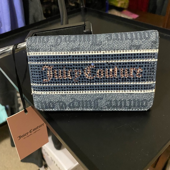 Juicy Couture Accessories - Juicy Couture Blue Wallet